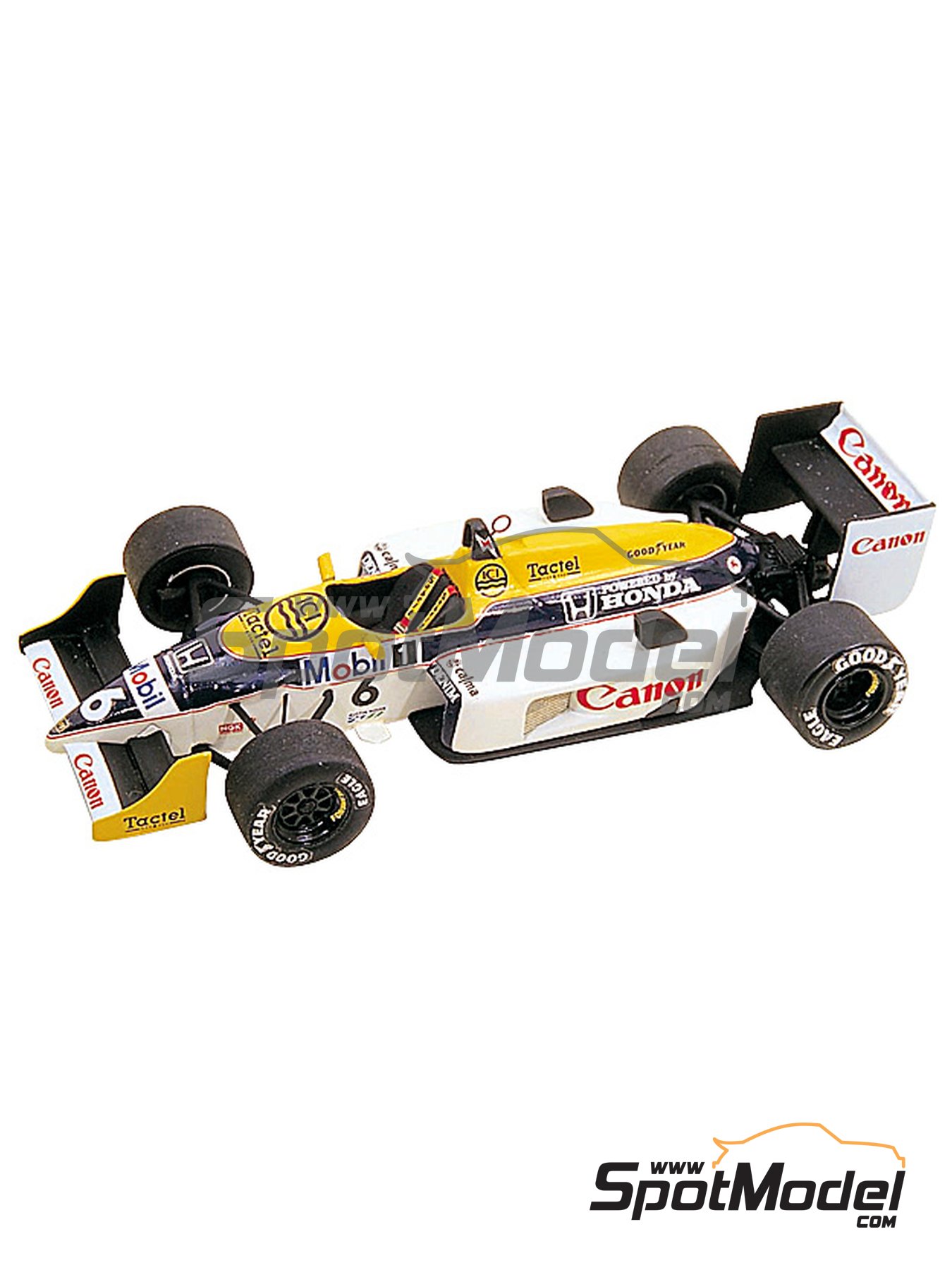 タメオ 1/43 キット完成品 ウィリアムズ ホンダ FW11オーストラリアGP 